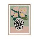 Obraz drukowany z ramą w zestawie 50x70 cm Spotted Vase – Styler