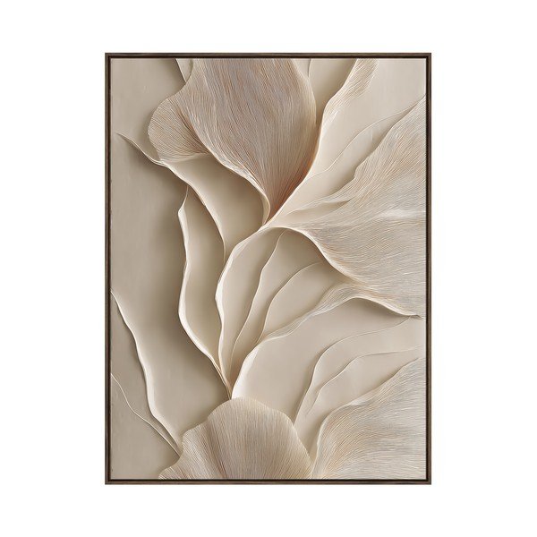 Obraz drukowany z ramą w zestawie 60x80 cm Gentle Curves – Styler