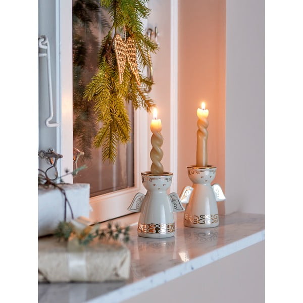 Kamionkowe świeczniki na świeczkę typu tealight zestaw 2 szt. Faella – Bloomingville-image-2