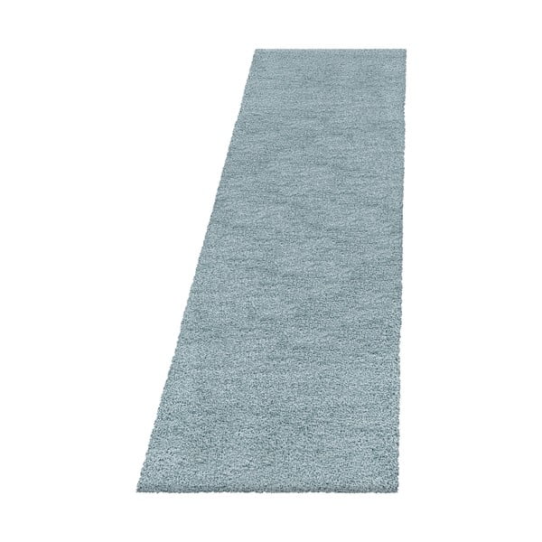 Niebieski chodnik 80x250 cm Fluffy – Ayyildiz Carpets