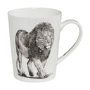 Biały porcelanowy kubek Maxwell & Williams Marini Ferlazzo Lion, 450 ml