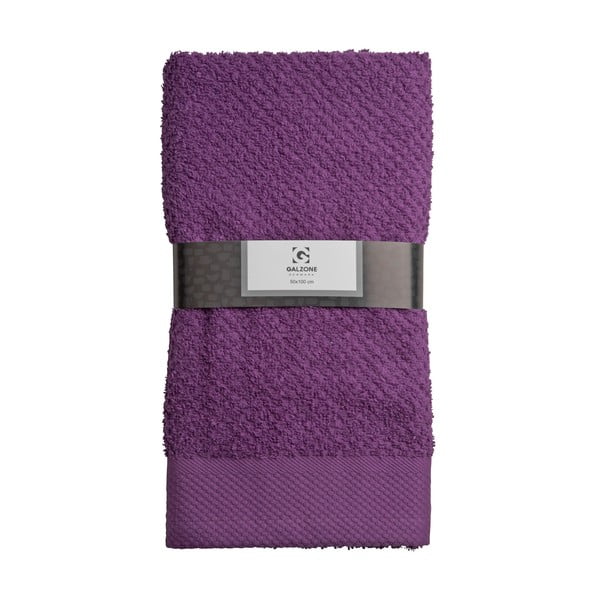 Ręcznik Galzone 100x50 cm, fioletowy