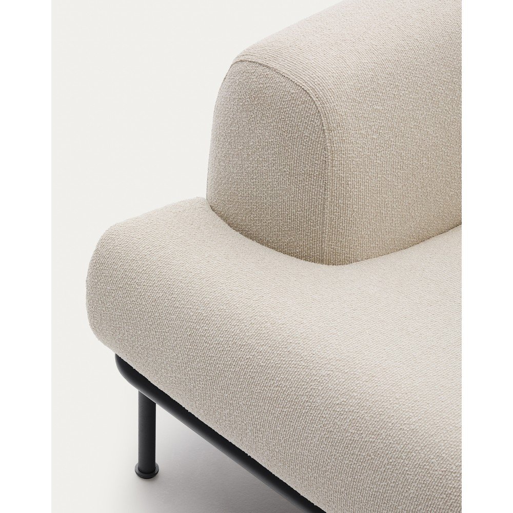 Beżowa sofa z tkaniny szenilowej 234 cm Aurum – Kave Home (zdjęcie 11)