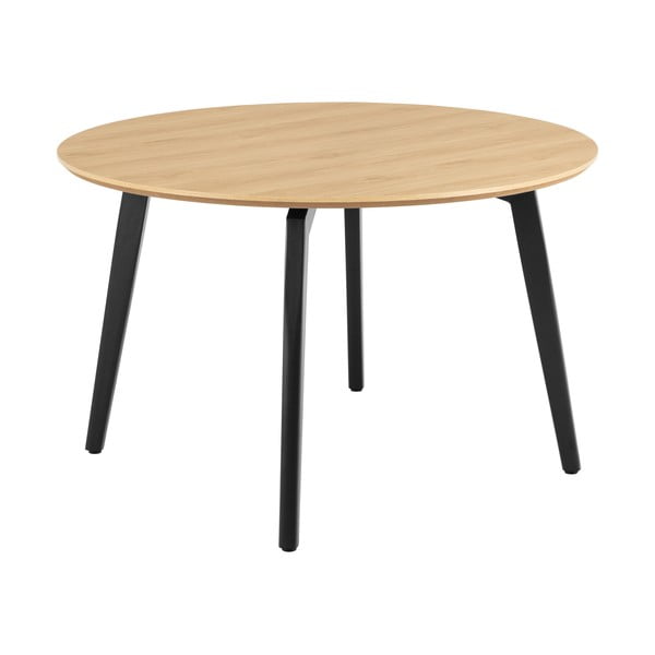 Okrągły stół z blatem w dekorze dębu ø 120 cm Cadiz – Actona