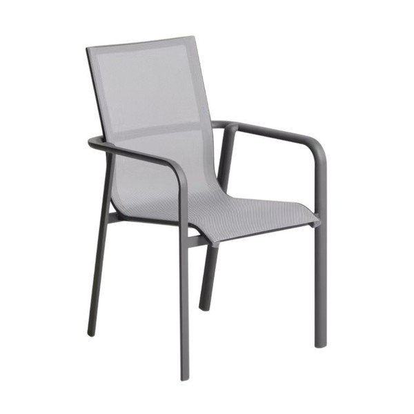 Szare krzesło ogrodowe Canea – Kave Home