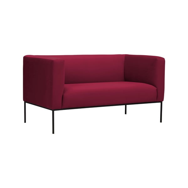 Czerwona sofa 2-osobowa Windsor & Co Sofas Neptune-image-1