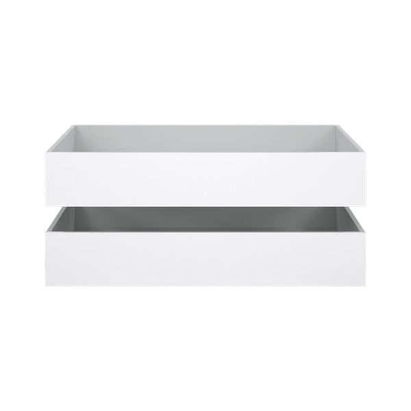 Białe szuflady pod łóżko zestaw 2 szt. Naia – Tvilum-image-2