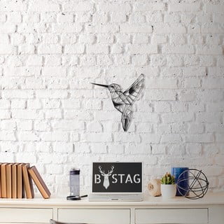 Metalowa dekoracja ścienna Hummingbird, 49x43 cm
