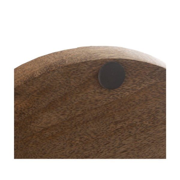 Drewniana taca do serwowania ø 30 cm Mango – Orion-image-3