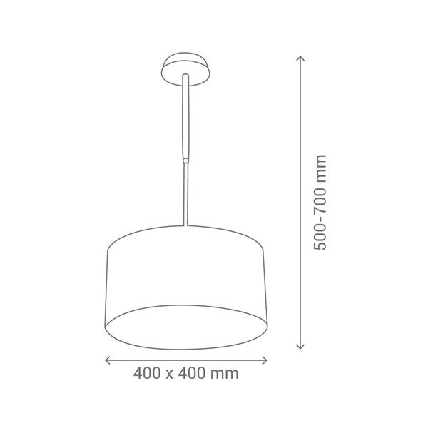 Biała lampa wisząca SULION Circles-image-1