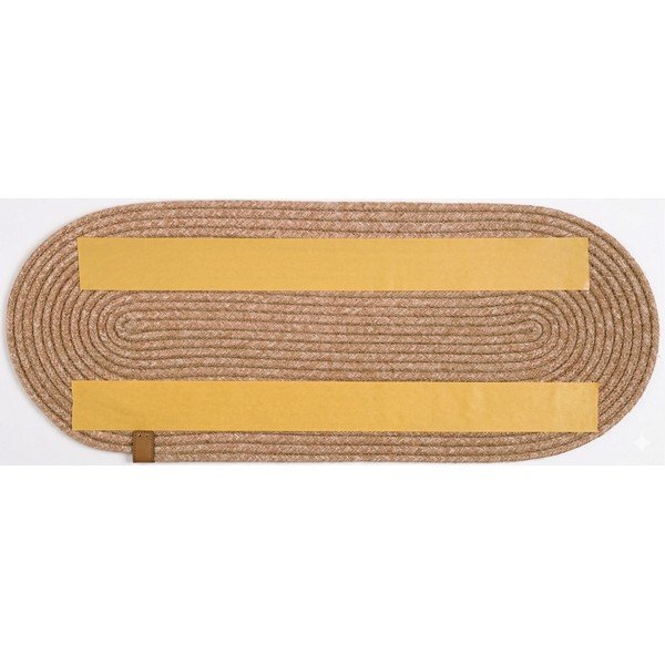 Dywaniki na schody zestaw 16 szt. w naturalnym kolorze 25x65 cm Milo – Vitaus-image-3