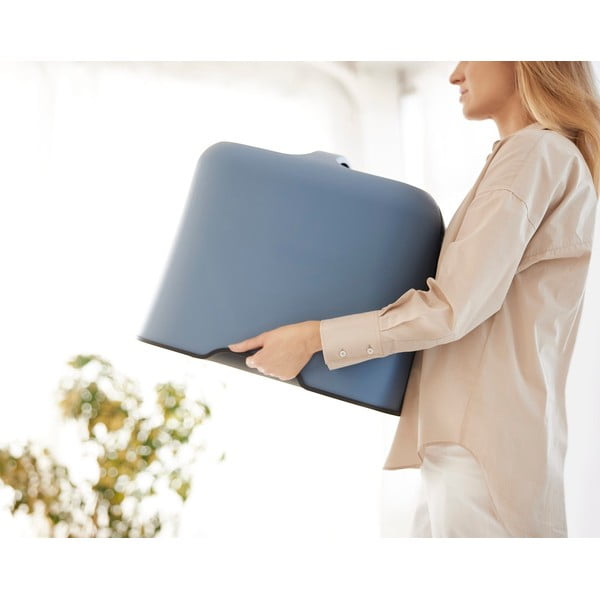 Ciemnoniebieska kuweta dla kota 40x51 cm Biala – Rotho-image-4