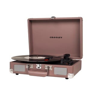 Różowy gramofon Crosley Cruiser Plus