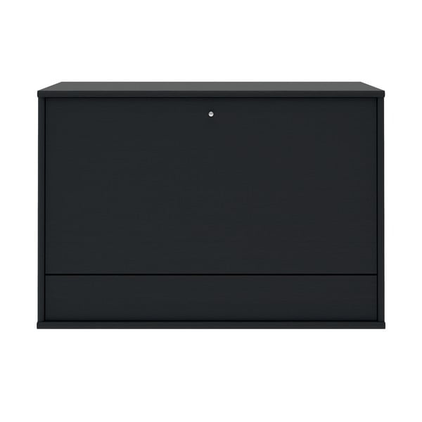Czarny barek 89x61 cm Mistral 004 – Hammel Furniture