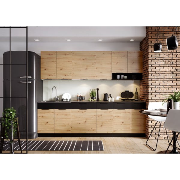 Kuchnia w kształcie I bez blatu (bez usługi montażu) 260 cm Kian – STOLKAR