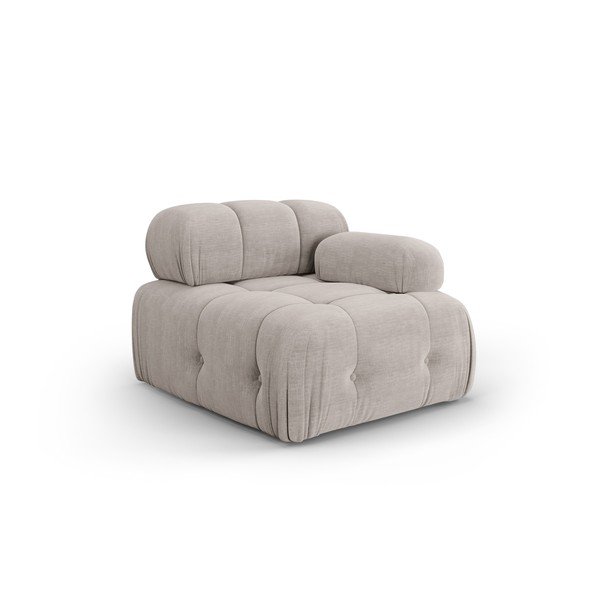 Jasnoszary moduł sofy Ferento – Cosmopolitan Design-image-2