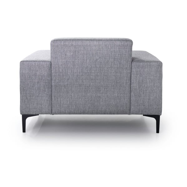 Jasnoszary fotel Scandic Diva-image-3