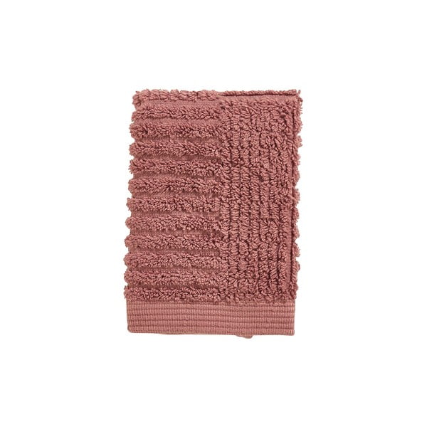 Czerwony bawełniany ręcznik frotte 30x30 cm Classic – Zone