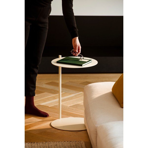 Stalowy okrągły stolik 41x40 cm Ande – noo.ma-image-4