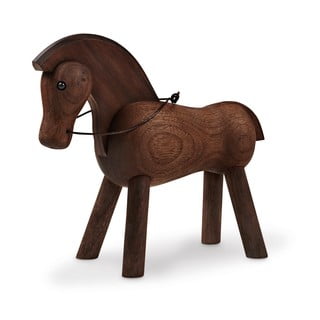 Figurka z litego drewna orzechowego Kay Bojesen Denmark Horse