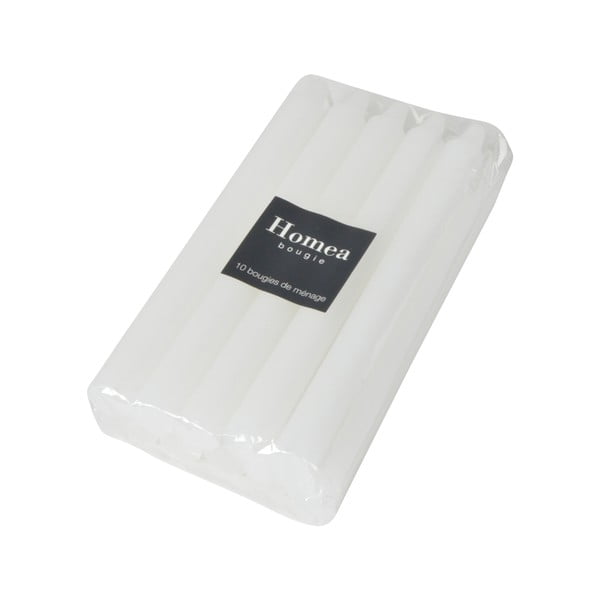 Świece zestaw 10 szt. czas palenia 7 h – Homéa-image-1