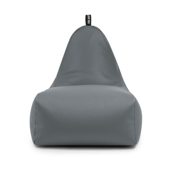 Pomarańczowy worek do siedzenia z imitacji skóry Chill XXL – So Soft?-image-1