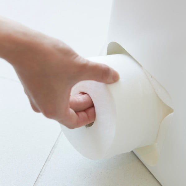 Biały pojemnik na papier toaletowy YAMAZAKI-image-3