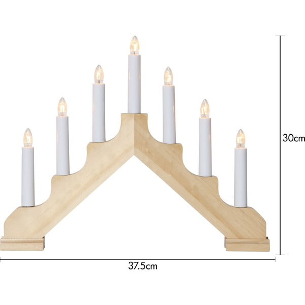 Jasnobrązowa dekoracja świetlna Ada – Star Trading-image-3