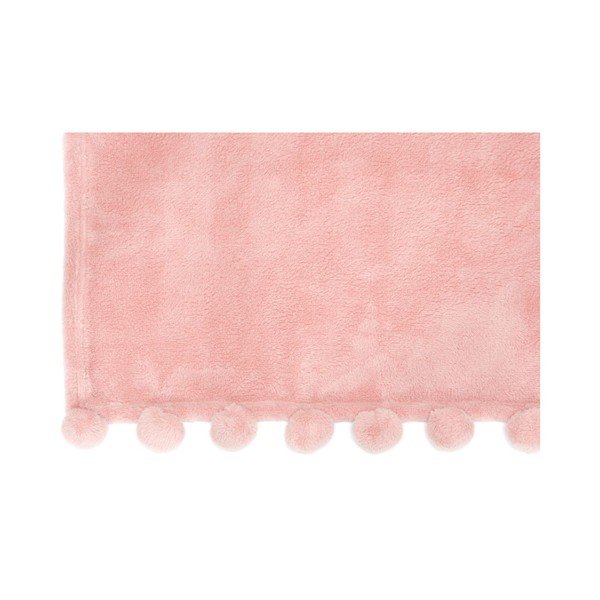 Koc Pom Pom Pink, 127x152 cm-image-1