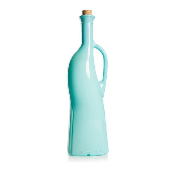 Niebieska butelka na olej Mezzo Cork, 750 ml