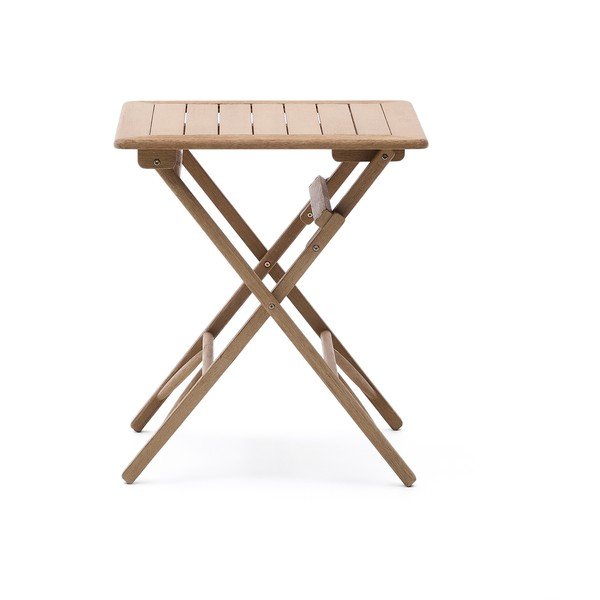 Stół ogrodowy z litego drewna akacjowego 66x66 cm Dandara – Kave Home-image-2