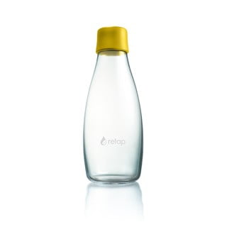 Ciemnożółta szklana butelka ReTap, 500 ml