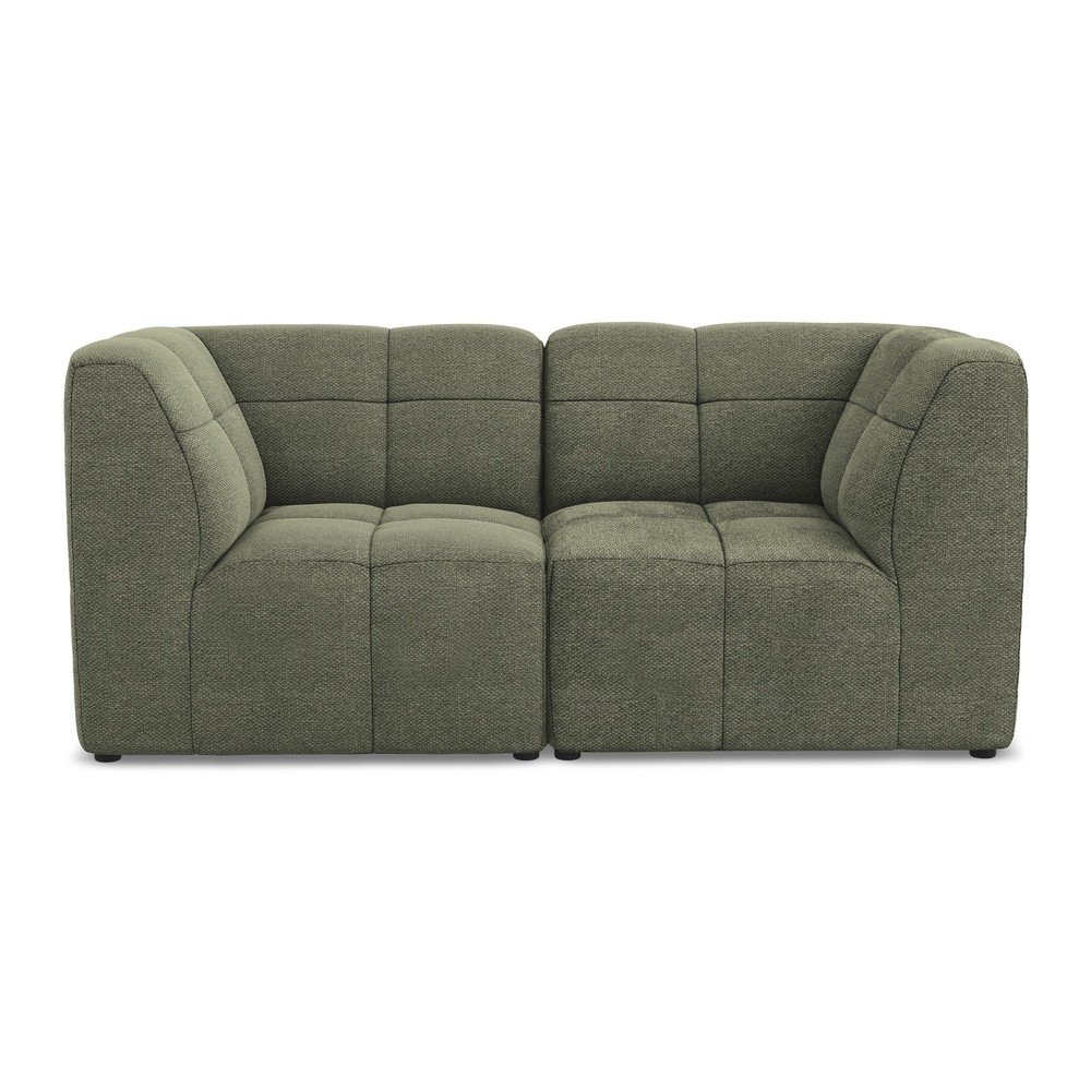 Zielona sofa z materiału bouclé 180 cm Aloha – Makamii