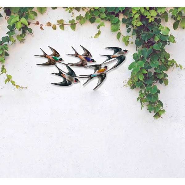 Metalowa dekoracja ogrodowa Swallows – Garden Pleasure-image-1