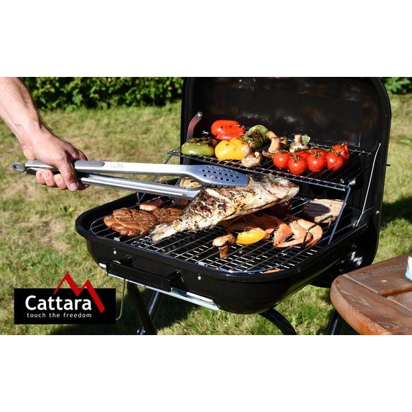 Stalowe szczypce do grillowania Cattara Shark-image-1