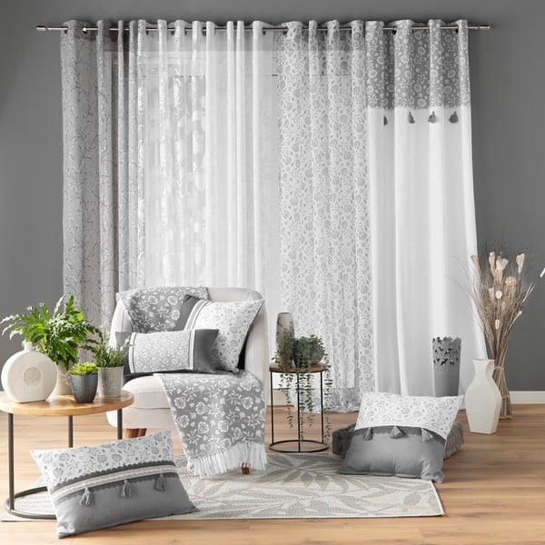 Szary koc 125x150 cm Flavie – douceur d'intérieur-image-4