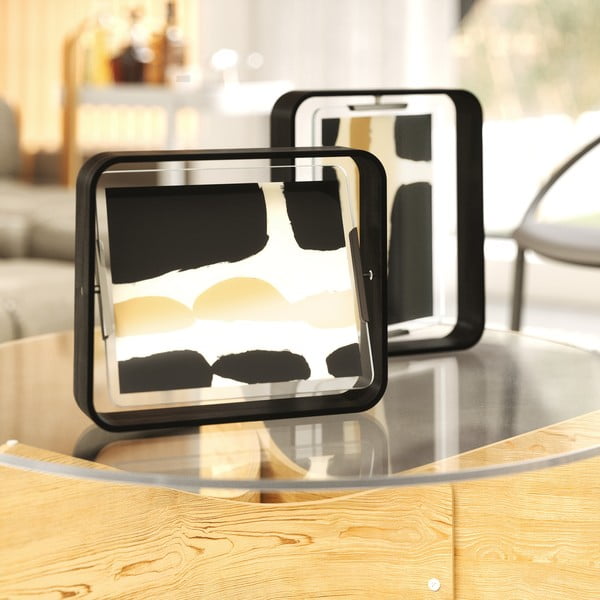 Czarna drewniana ramka stojąca 26x31,5 cm Bellwood – Umbra-image-4