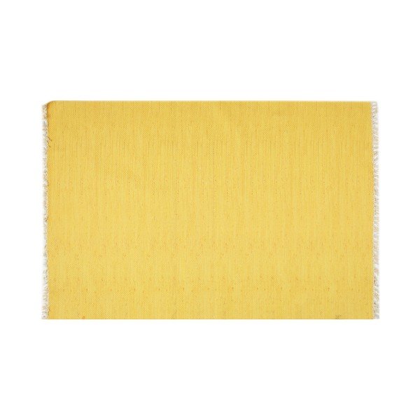 Żółty dywan Eco Rugs Yolk, 80x150 cm-image-1