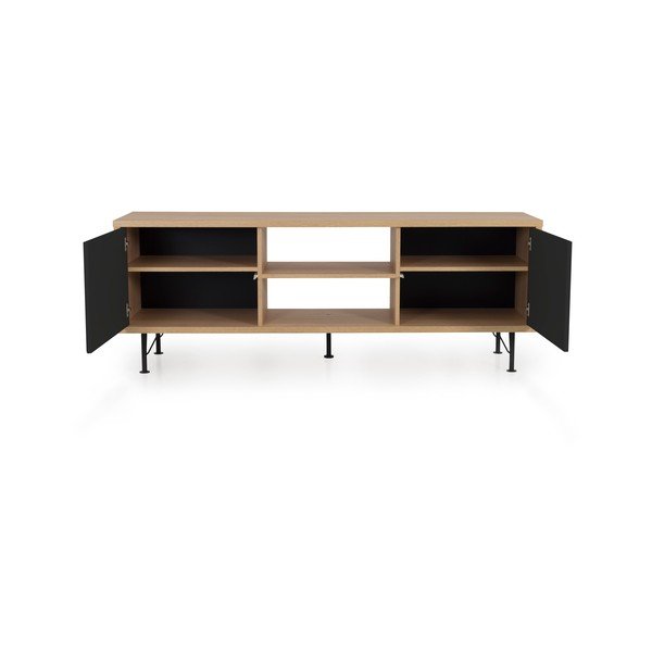 Czarna szafka pod TV Tenzo Flow-image-2