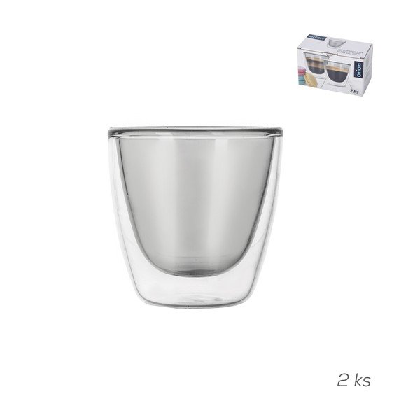 Szklane kubki na espresso zestaw 2 szt. 110 ml – Orion-image-3