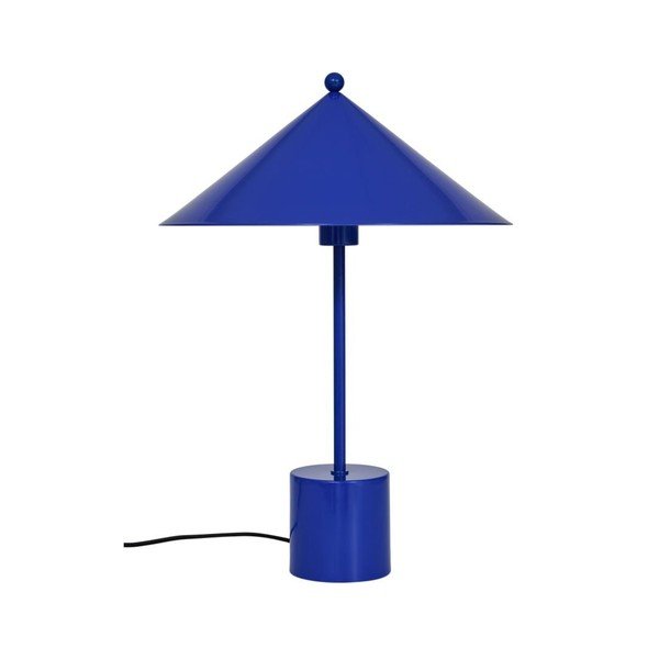 Niebieska metalowa lampa stołowa (wysokość 50 cm) Kasa – OYOY Living Design