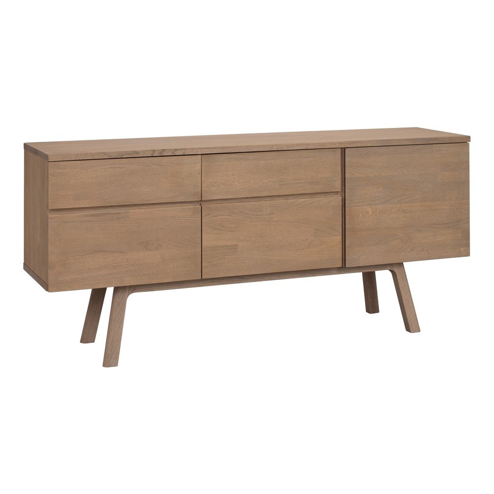Komoda z litego drewna dębowego w naturalnym kolorze 170x77x42 cm Cleardale – Rowico