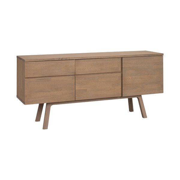 Komoda z litego drewna dębowego w naturalnym kolorze 170x77x42 cm Cleardale – Rowico