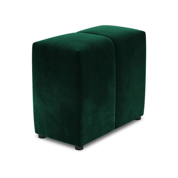 Zielone aksamitne oparcie do sofy modułowej Rome Velvet – Cosmopolitan Design