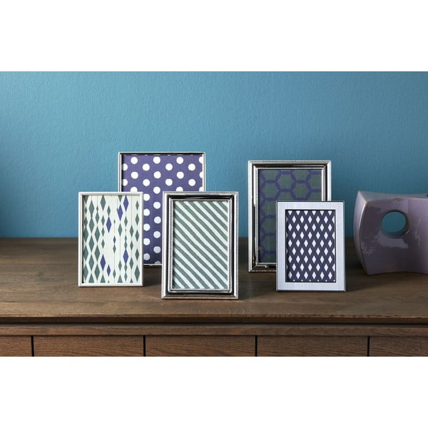 Metalowa ramka stojąca/ścienna w kolorze srebra 26x18 cm Sweet Memory – Zilverstad-image-1