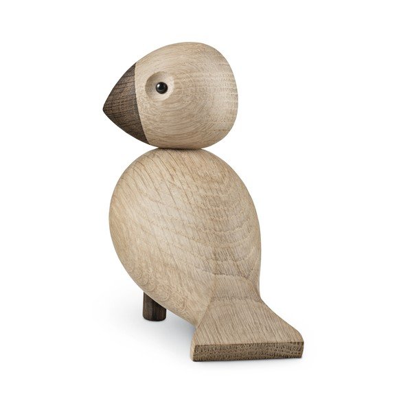 Figurka z litego drewna dębowego Kay Bojesen Denmark Songbird Alfred-image-2