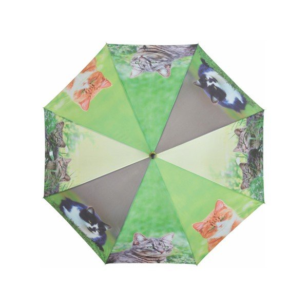 Parasol z motywem kota Esschert Design, ⌀ 120 cm-image-2