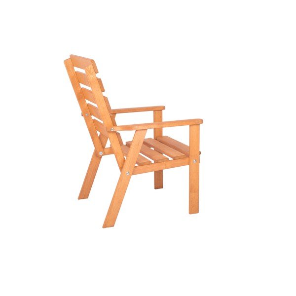 Zestaw mebli ogrodowych z litego drewna dla 4 osób Sylva – Rojaplast-image-3