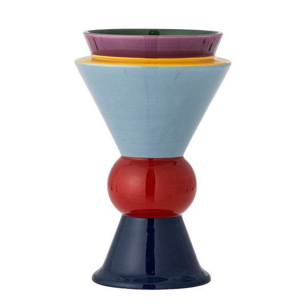 Ceramiczny ręcznie malowany wazon (wysokość 26,5 cm) Trilla – Bloomingville