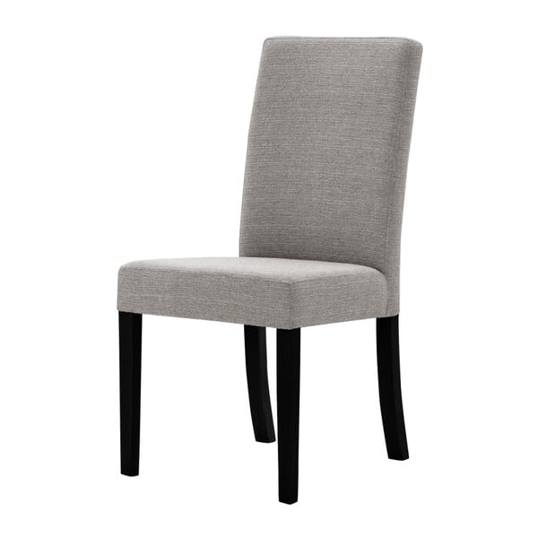 Szarobrązowe krzesło z czarnymi nogami Ted Lapidus Maison Tonka